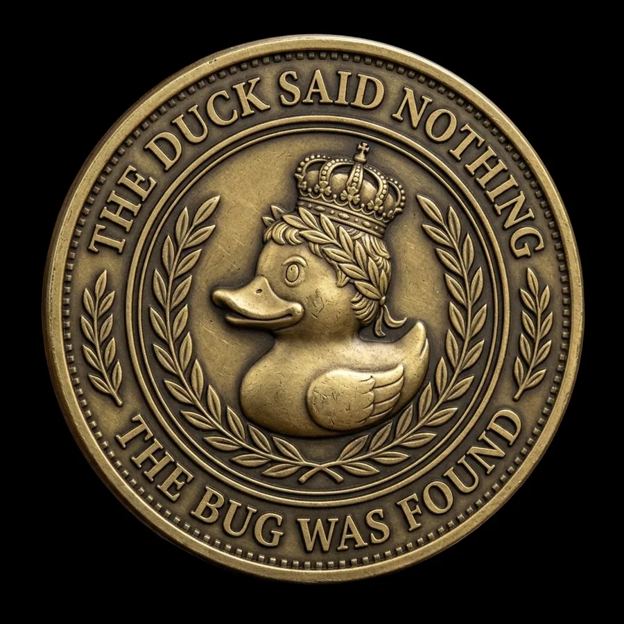 The Order of the Rubber Duck challenge coin